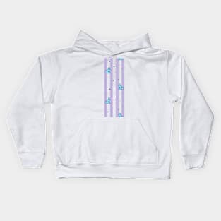 BT21 Koya Striped Pajamas Pattern Kids Hoodie